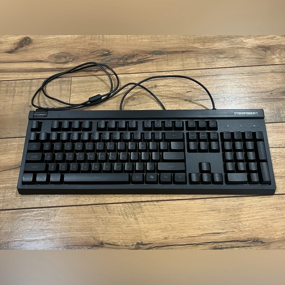 CyberPower PC Nohi 02 RGB USB Keyboard KB-161-104 Gaming wired Multi Media